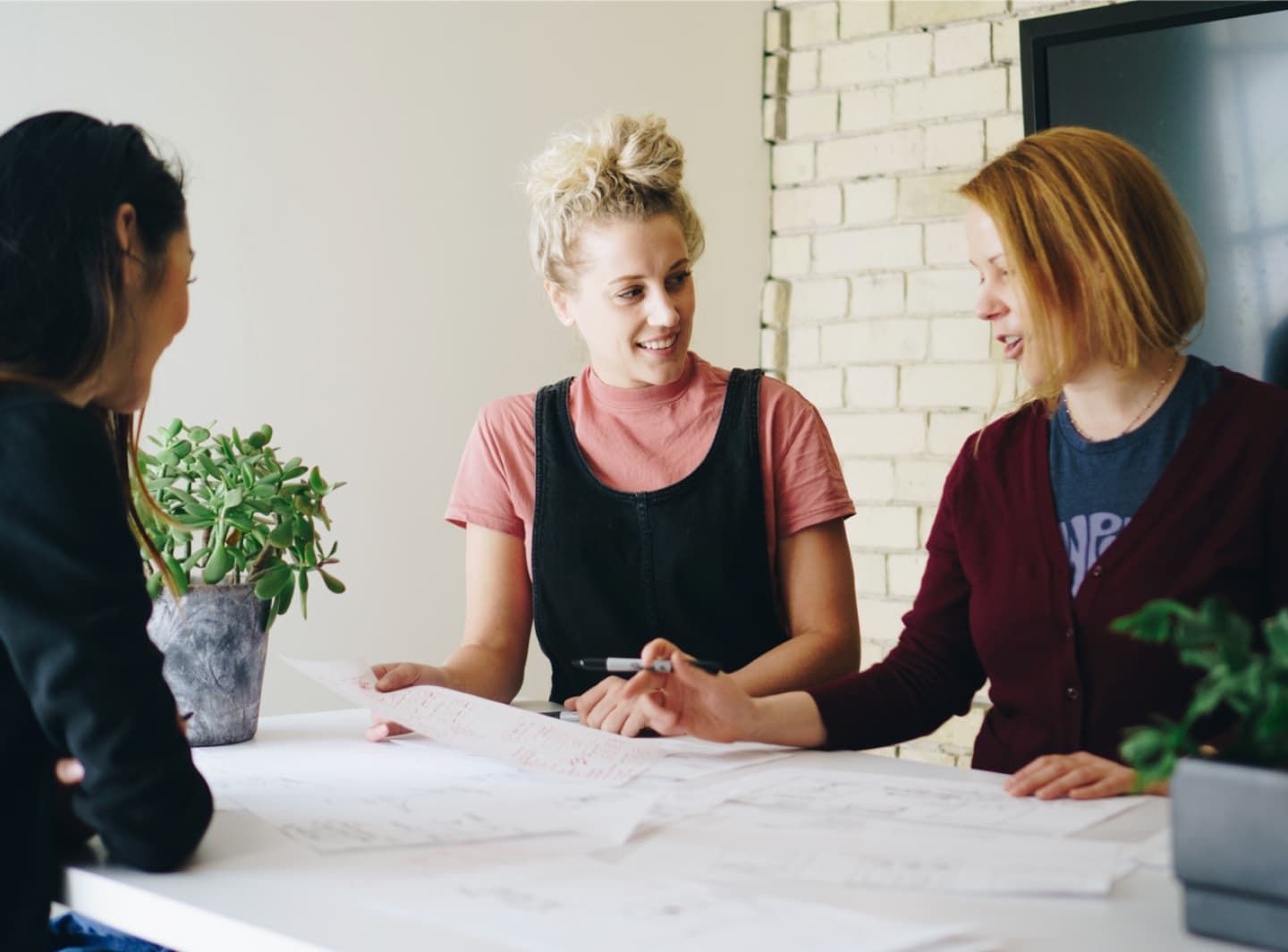 Orians brainstorming solutions.