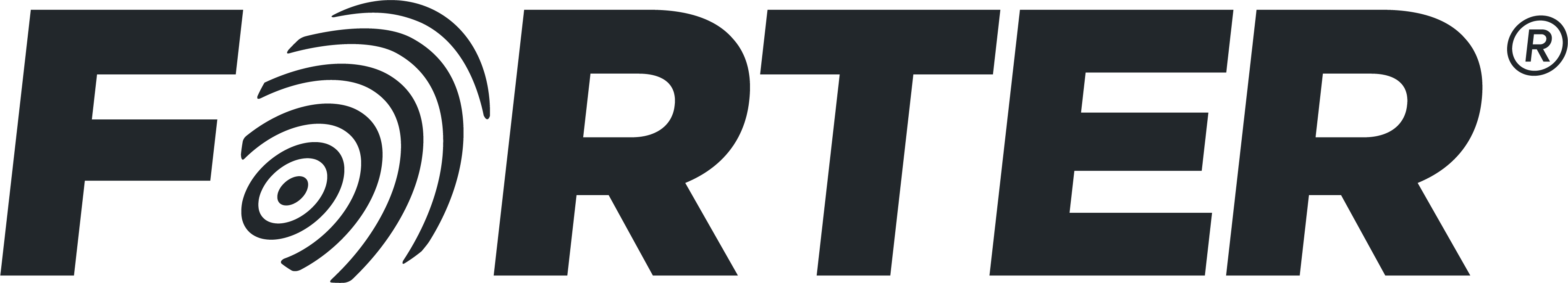 Forter logo.