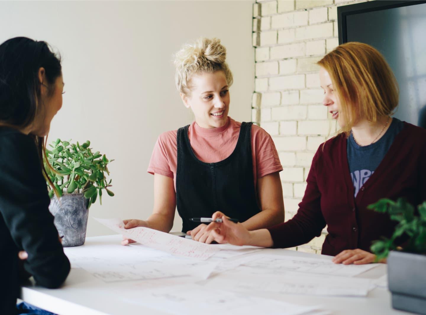 Orians brainstorming solutions.